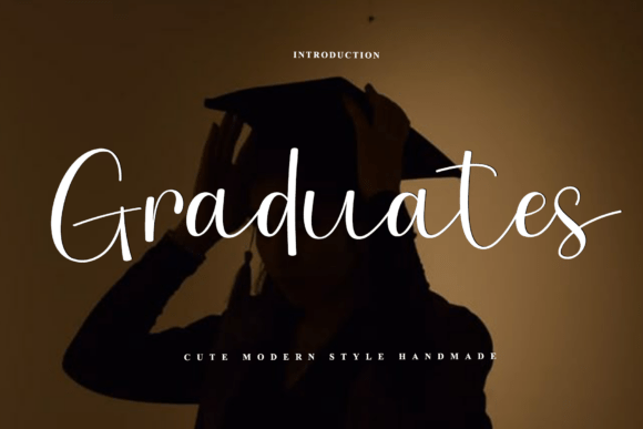 Graduates Font - Featured Image