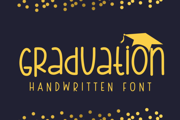 Graduation Font - Featured Image
