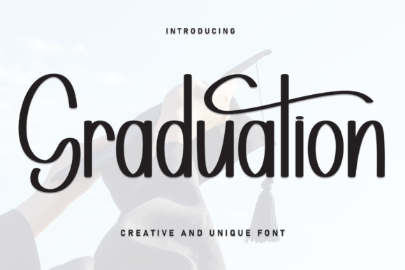 Graduation Font - Featured Image