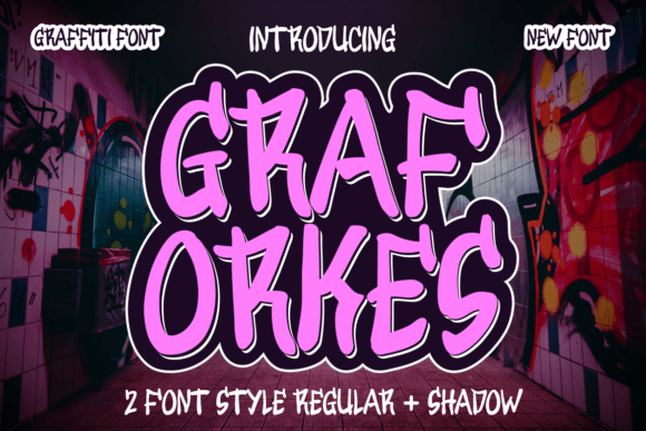 Graf Orkes Font - Featured Image