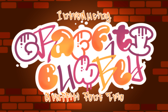 Graffiti Bubbly Font - Featured Image