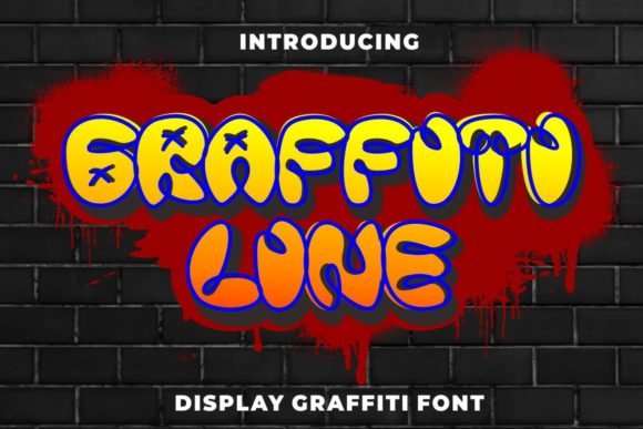 Graffiti Line Font - Featured Image