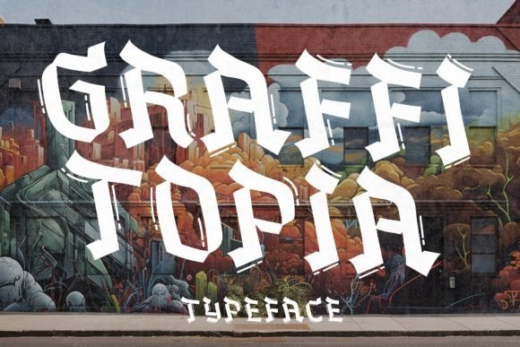 Graffitopia Font - Featured Image