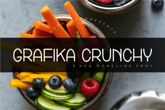 Grafika Crunchy Font - Featured Image