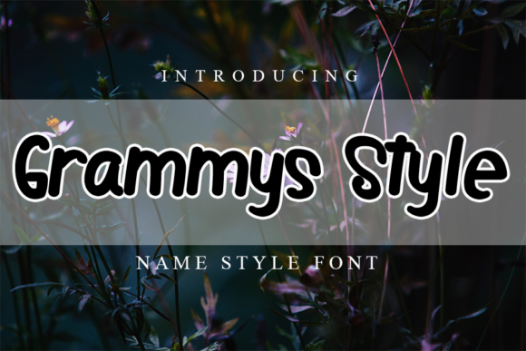 Grammys Style Font - Featured Image