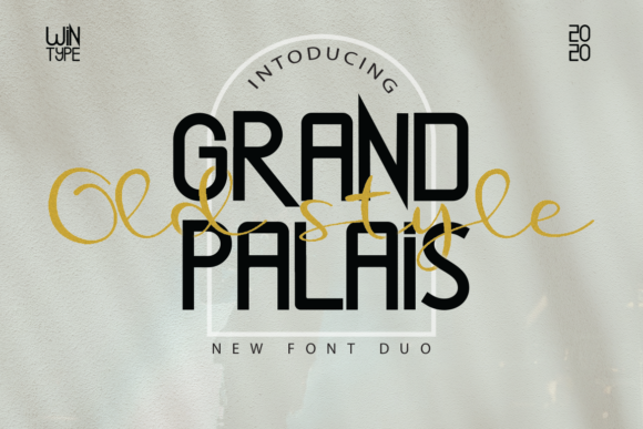 Grand Palais Old Style Font - Featured Image