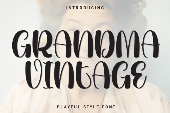 Grandma Vintage Font - Featured Image