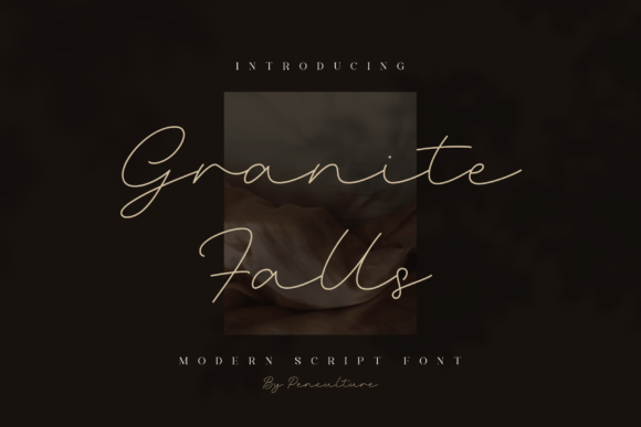 Granite Falls Font - Featured Image