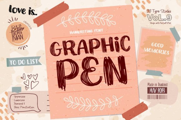 Graphic Pen Font - Featured Image