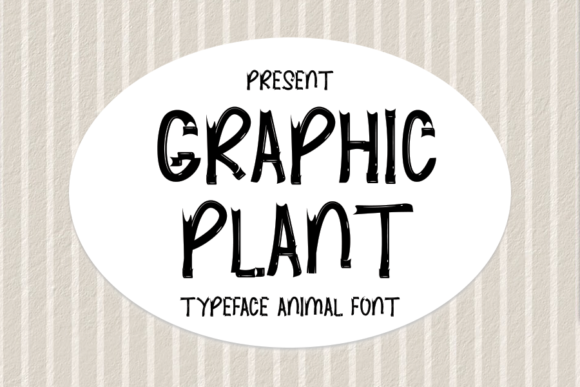 Graphic Plant Font - Featured Image