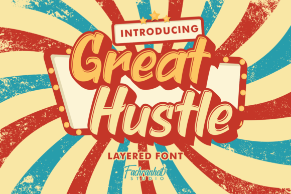Great Hustle Font - Featured Image