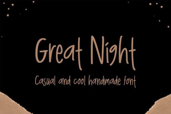Great Night Font - Featured Image