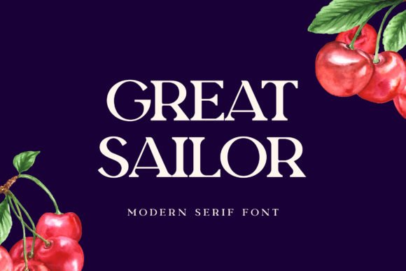 Great Sailor Font - Featured Image