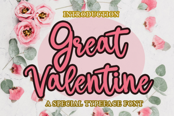 Great Valentine Font - Featured Image