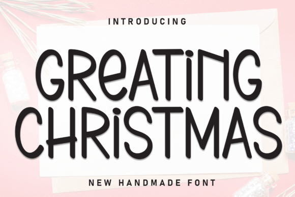 Greating Christmas Font - Featured Image