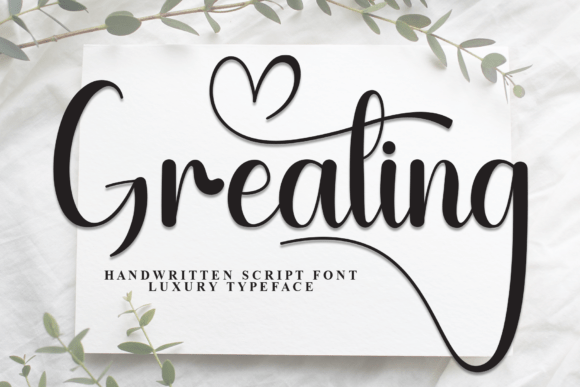 Greating Font - Featured Image