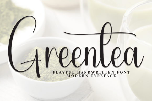 Greentea Font - Featured Image