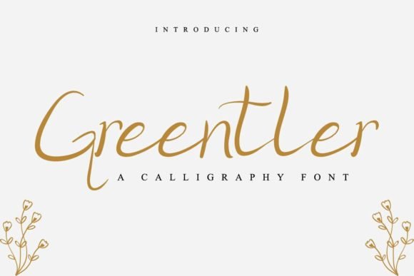 Greentler Font - Featured Image