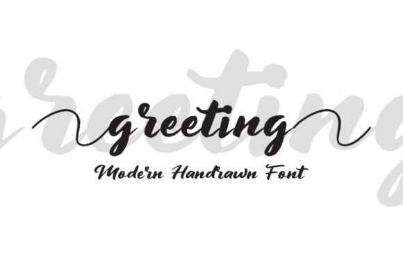 Greeting Font - Featured Image