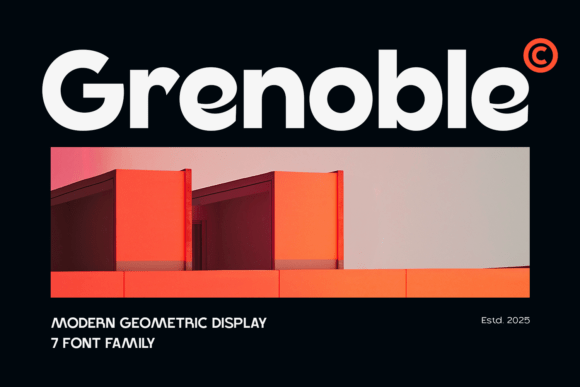 Grenoble Font - Featured Image