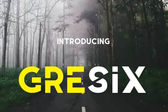 Gresix Font - Featured Image