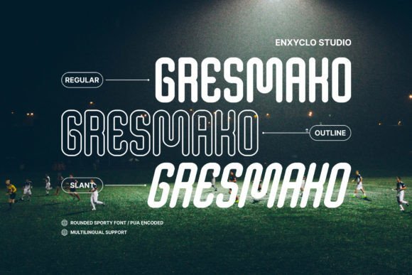Gresmako Font - Featured Image