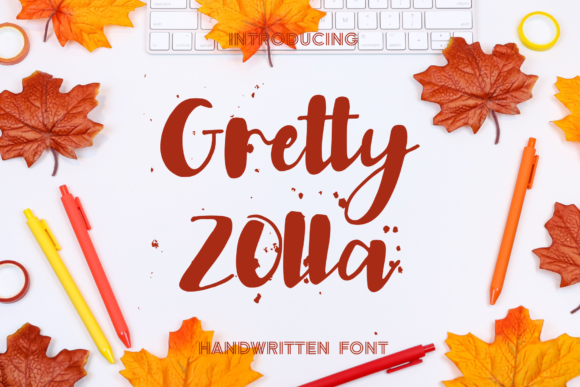 Gretty Zolla Font - Featured Image