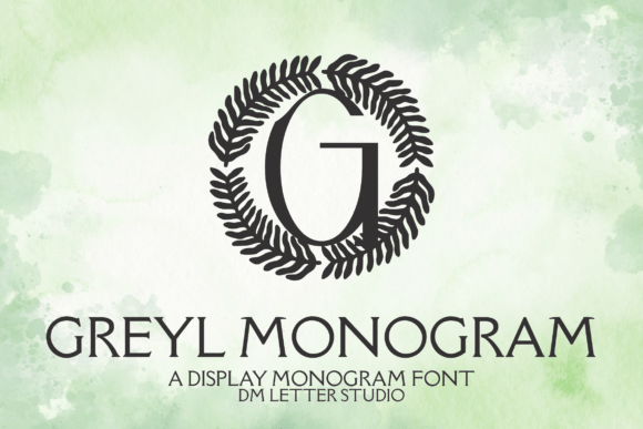 Greyl Monogram Font - Featured Image