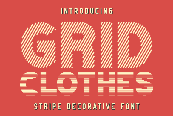 Grid Clothes Font - Featured Image