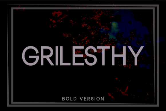 Grilesthy Bold Font - Featured Image