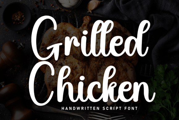 Grilled Chicken Font - Featured Image