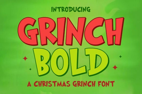 Grinch Bold Font - Featured Image