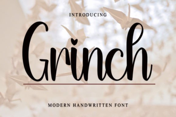 Grinch Font - Featured Image