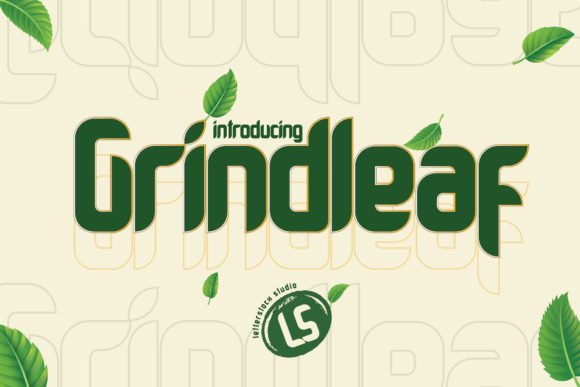 Grindleaf Font - Featured Image