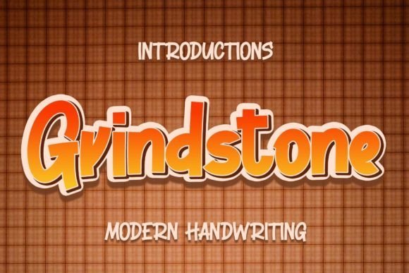 Grindstone Font - Featured Image