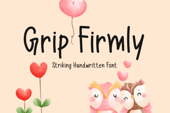 Grip Firmly Font - Featured Image