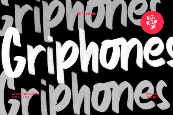 Griphones Font - Featured Image