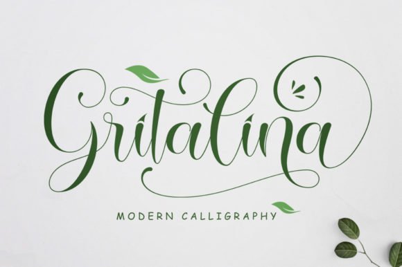 Gritalina Font - Featured Image