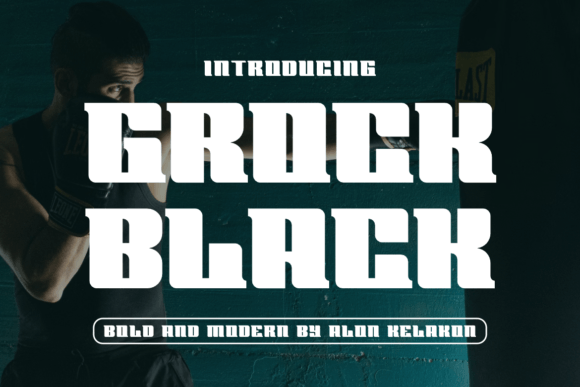 Grock Black Font - Featured Image
