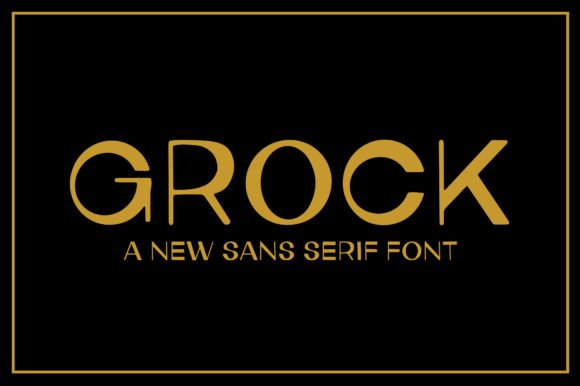 Grock Font - Featured Image