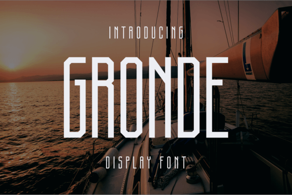Gronde Font - Featured Image
