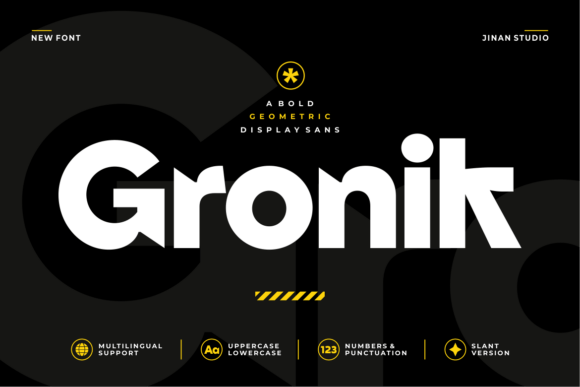 Gronik Font - Featured Image