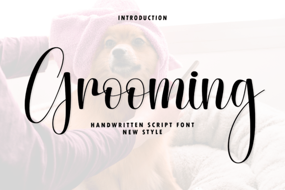 Grooming Font - Featured Image
