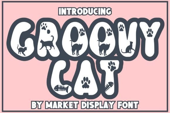 Groovy Cat Font - Featured Image