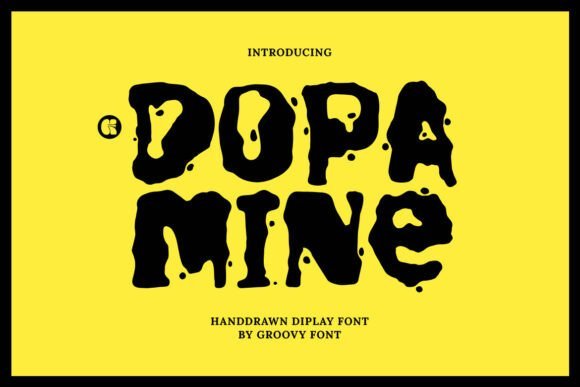 Groovy Dopamine Font - Featured Image