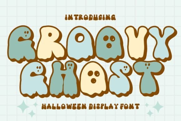 Groovy Ghost Font - Featured Image