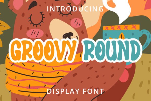 Groovy Round Font - Featured Image