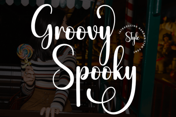Groovy Spooky Font - Featured Image
