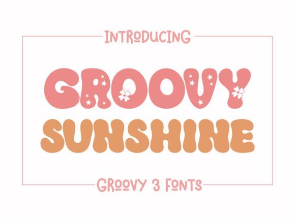 Groovy Sunshine Font - Featured Image