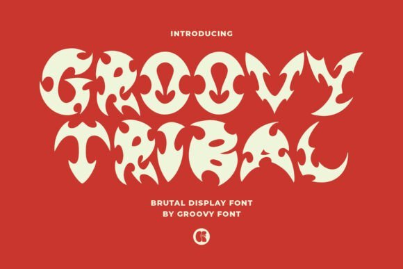 Groovy Tribal Font - Featured Image